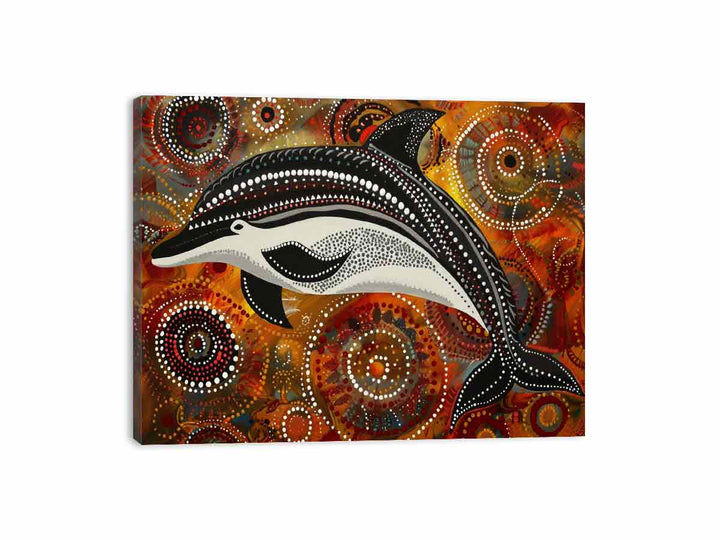 Dolphin  Canvas Print