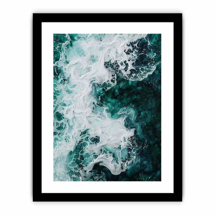 Teal Ocean  Art Print