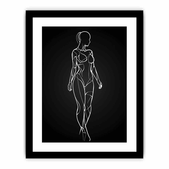 Female Body  Art Print