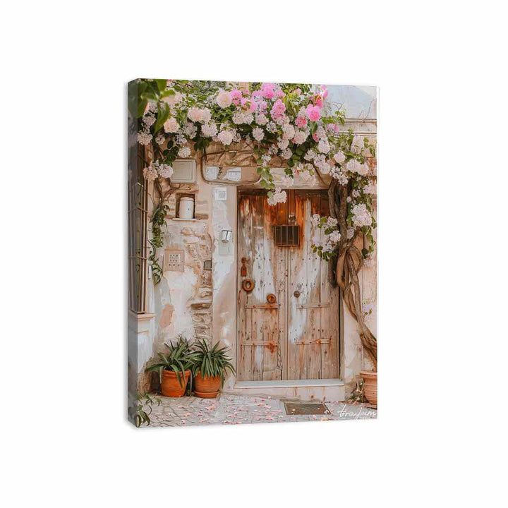 Door In Italy Canvas Print