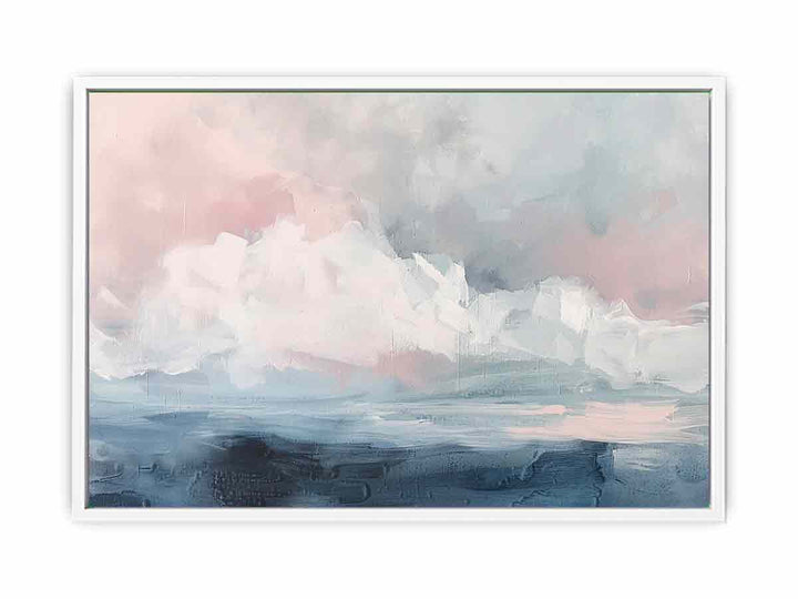 Pastel Seascape Framed Print