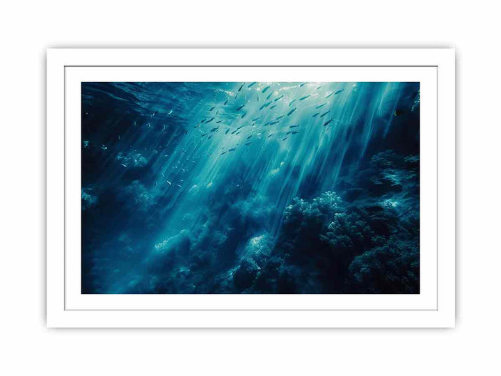 Underwater Click Streched canvas