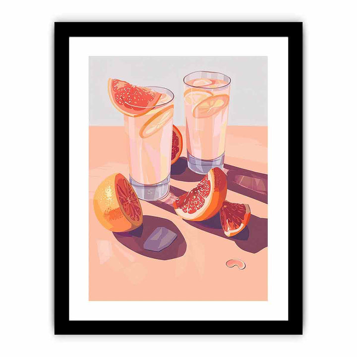 Two Glasses  Art Print