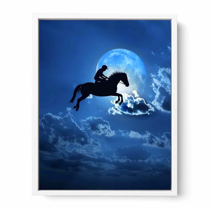 Riding Horse  Framed Print