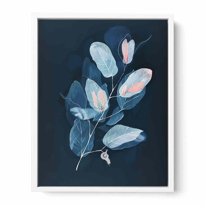 Blue Eucalyptus Framed Print