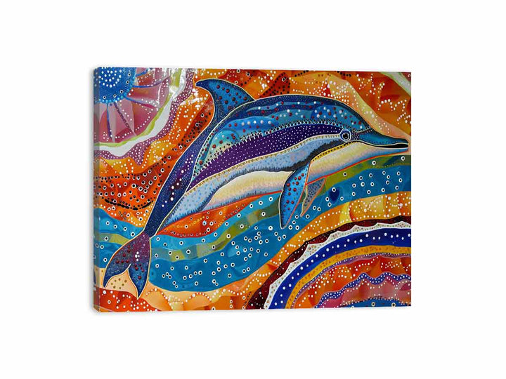 Dolphin  Canvas Print