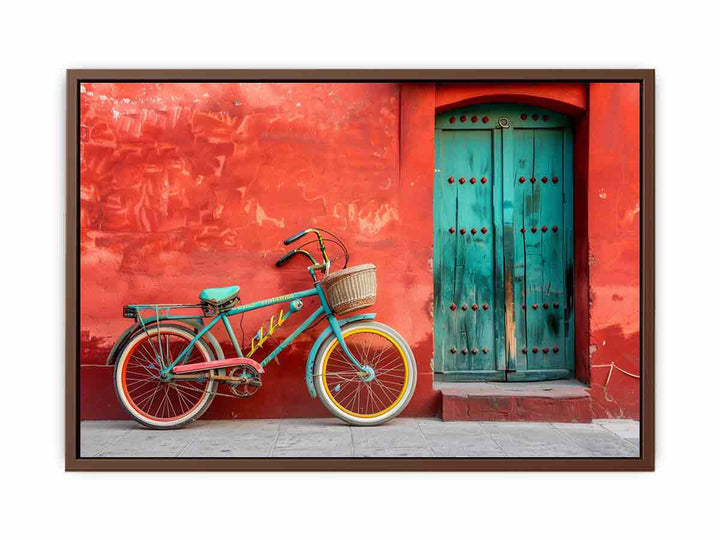 Bicycle In Mexico  Poster