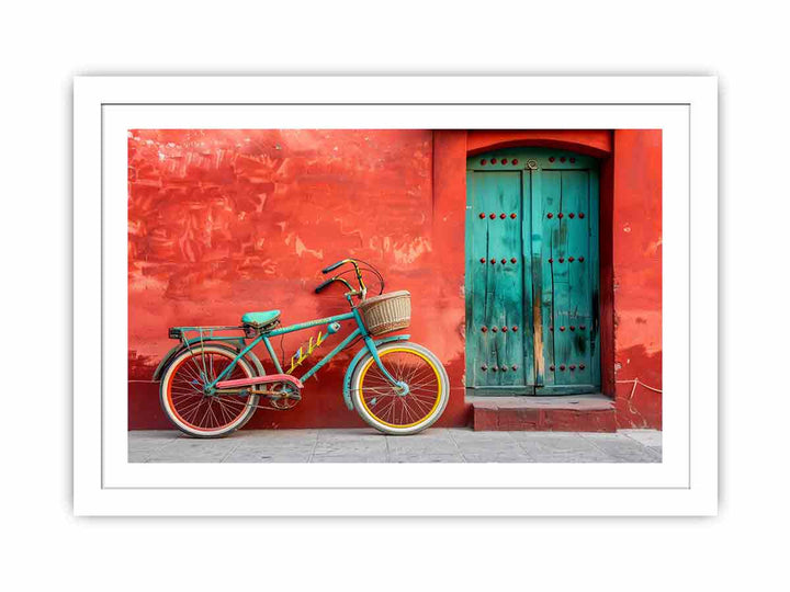 Bicycle In Mexico Streched canvas