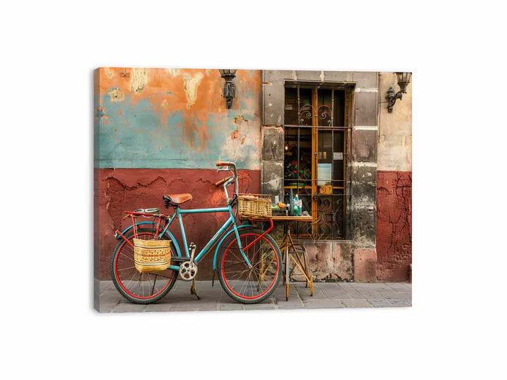 Street Bicycle  Canvas Print