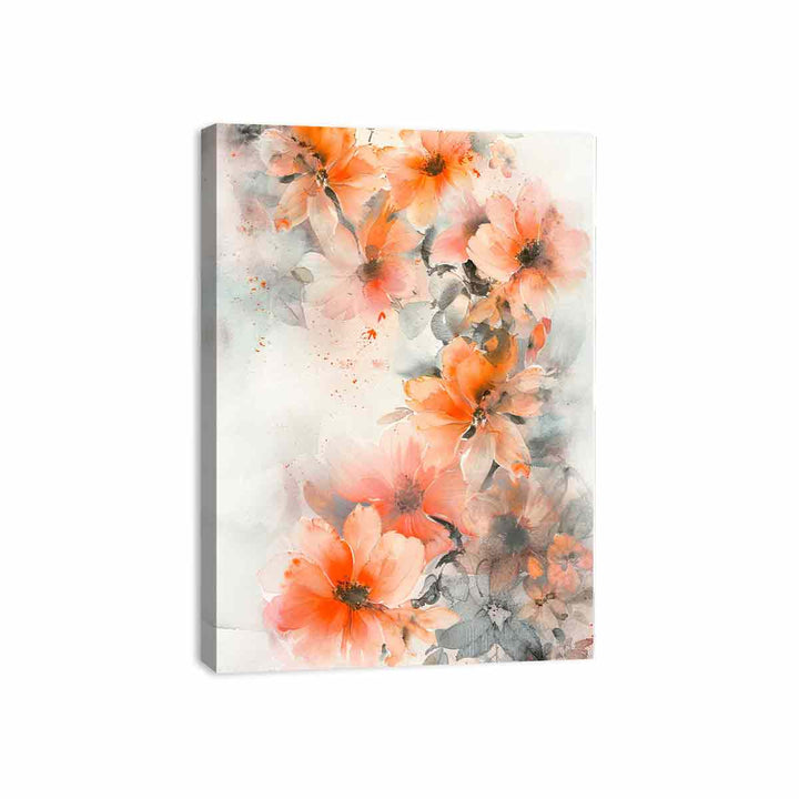 Floral Elements Canvas Print