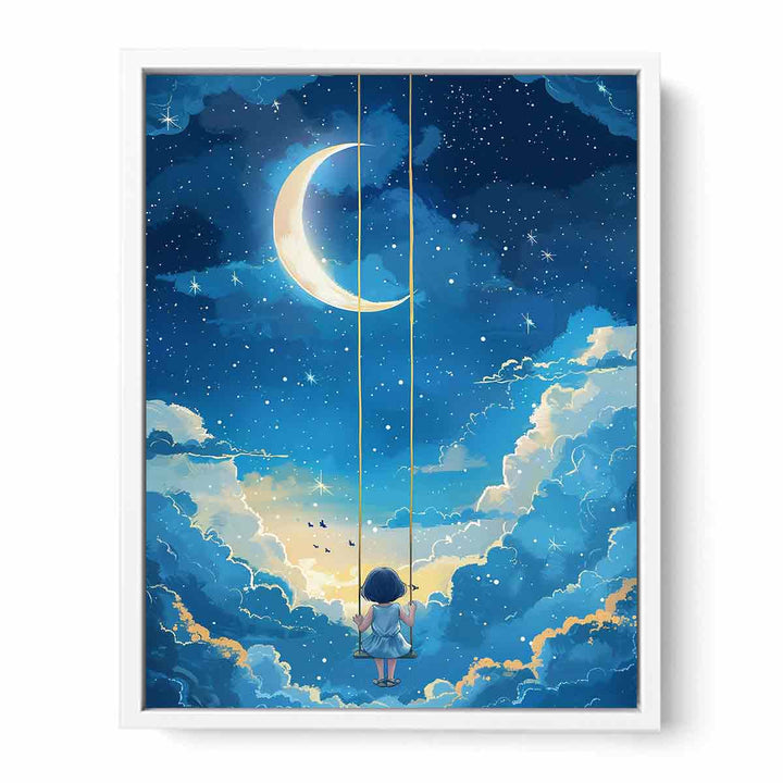 Sky Swing Framed Print