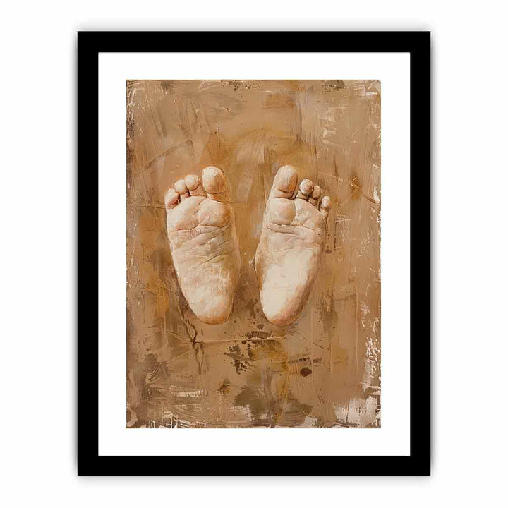 Feet Painting.  Art Print