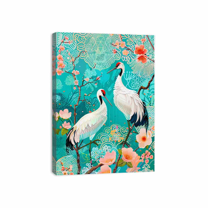 Cranes  Canvas Print