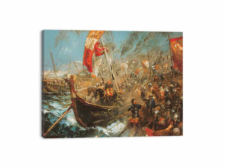 Battle of Issus Canvas Print