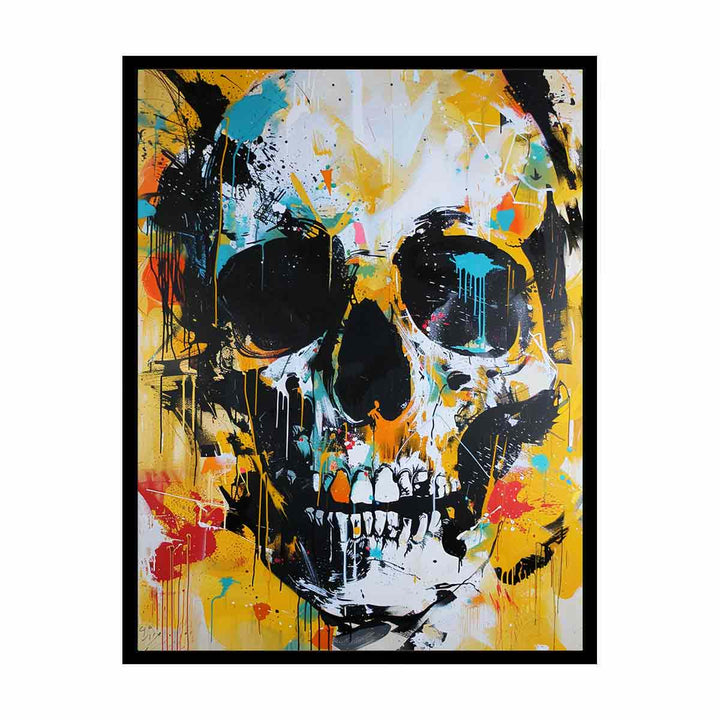 Skull   Painting