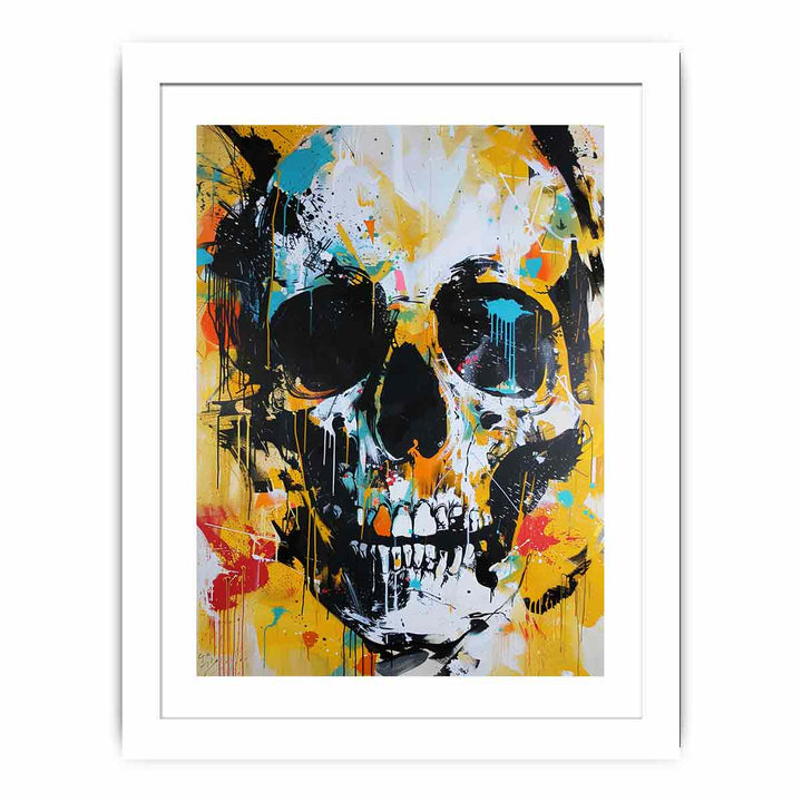 Skull  Streched canvas