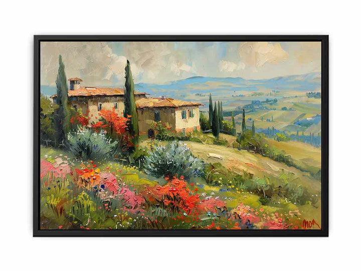 Tuscany Landscape  Painting