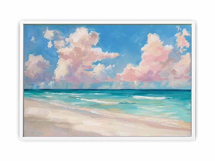 Seascape Framed Print