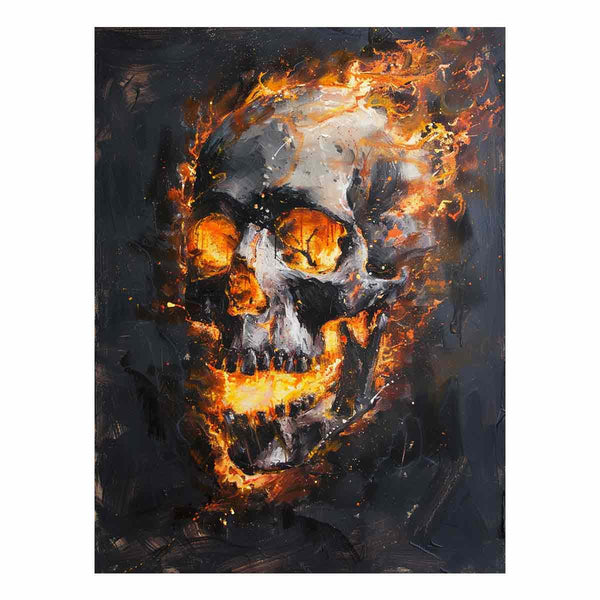 Skull on Fire