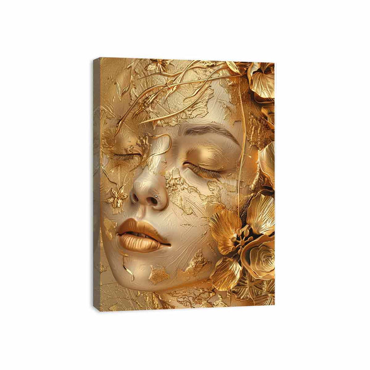 Gold me Canvas Print