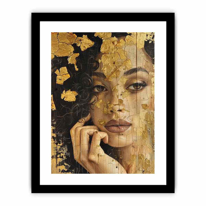 Gold Beauty  Art Print