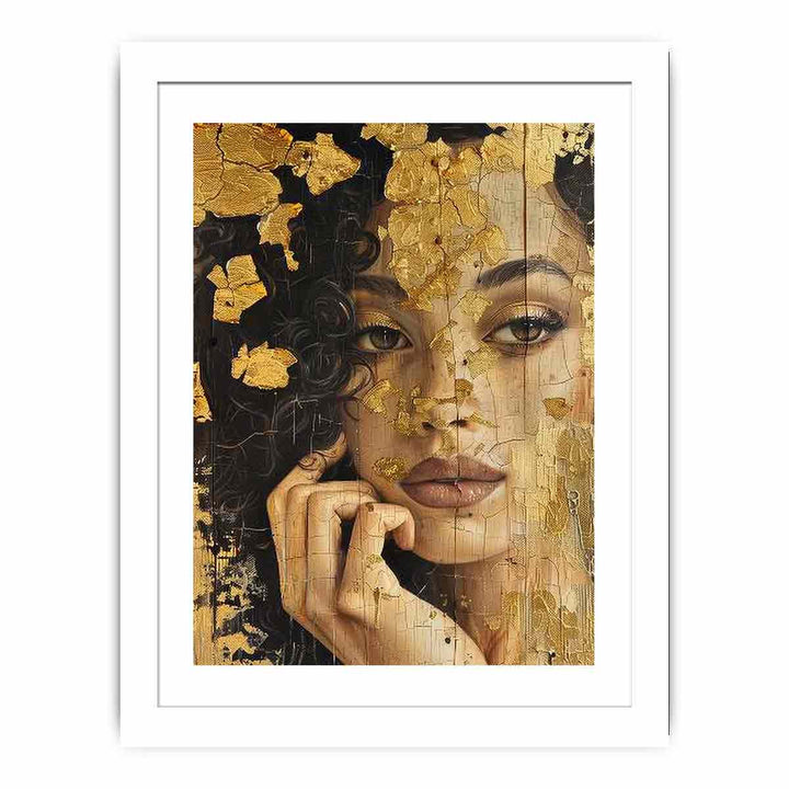 Gold Beauty Streched canvas