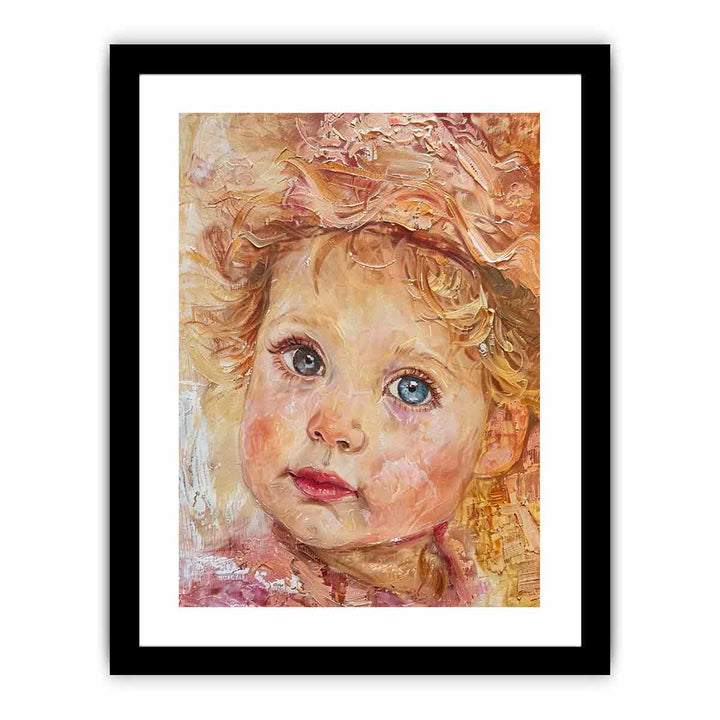 Cute Baby  Art Print