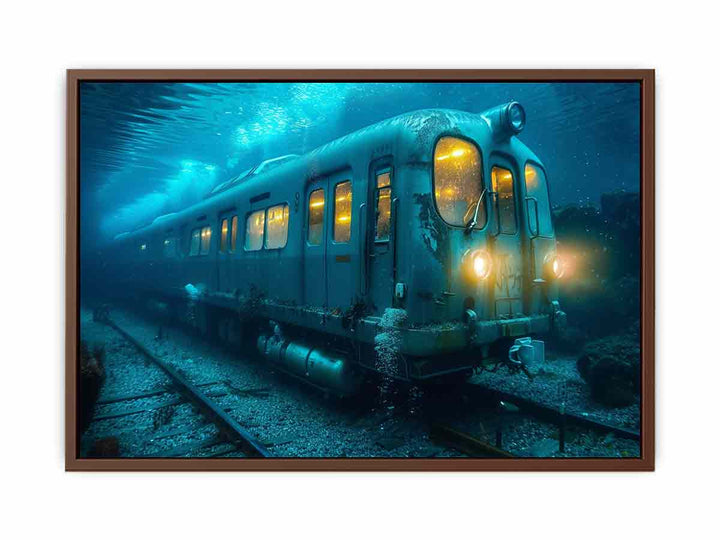 Underwater Train  Poster