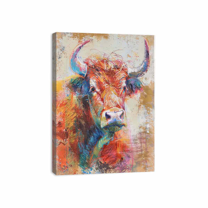 Bull Canvas Print