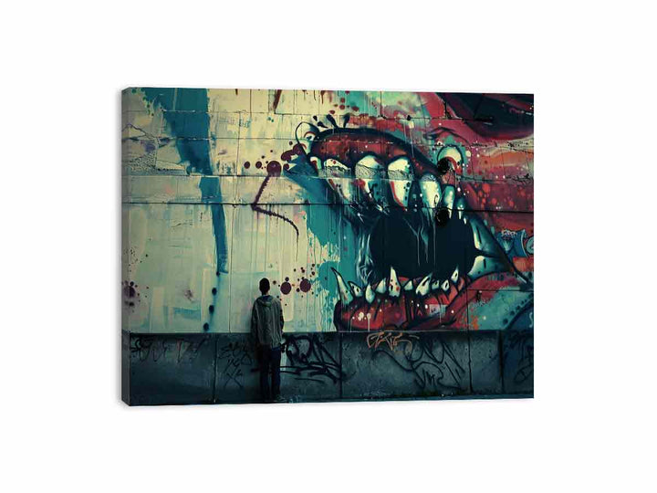 Graffiti  Canvas Print