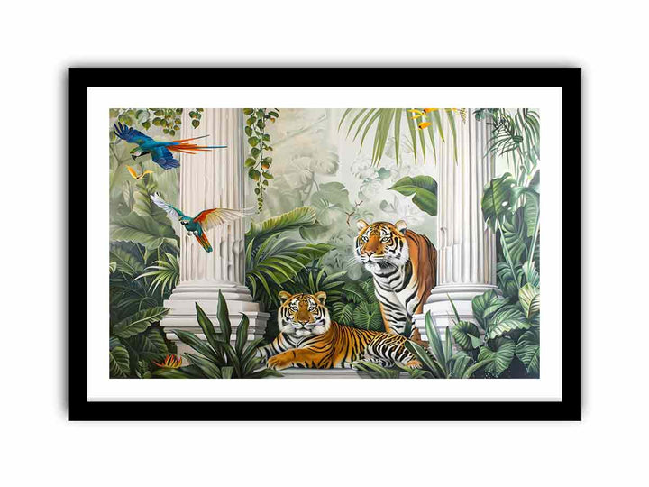 My Tigers  Art Print