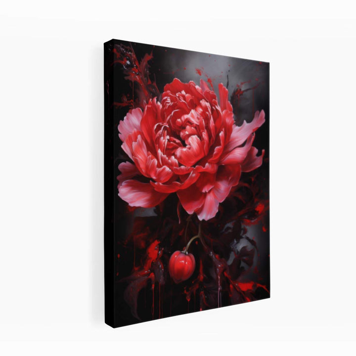 Red flower Painting 