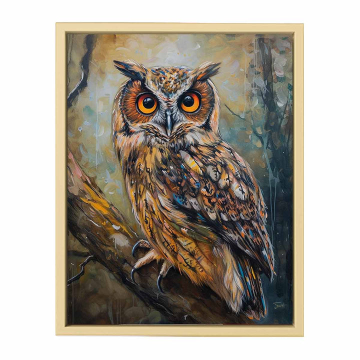 Owl Art Print Framed Print