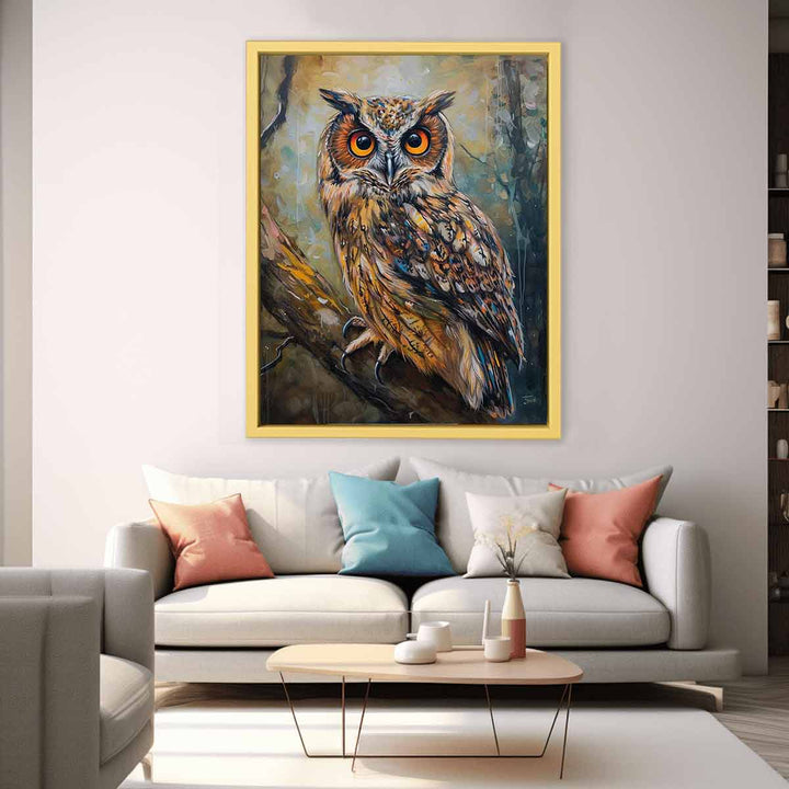 Owl Art Print 