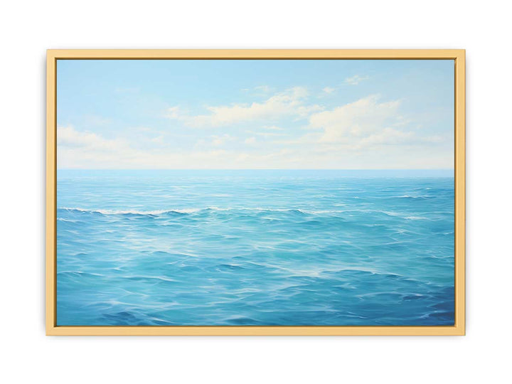 Calm Sea Painting  Poster