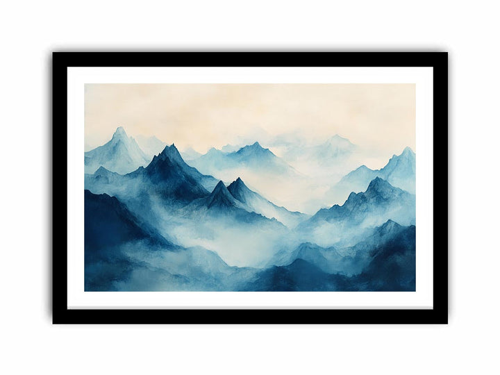 Mouantain Canvas Painting 