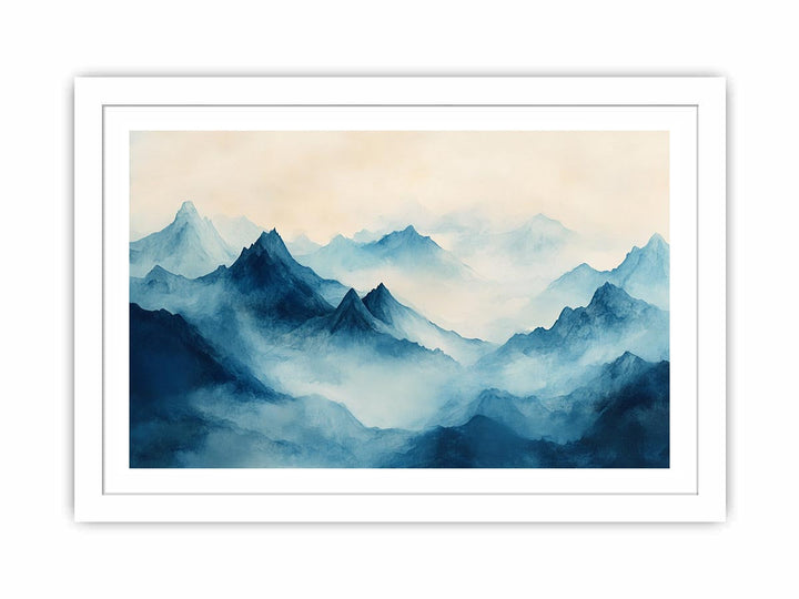 Mouantain Canvas Painting 