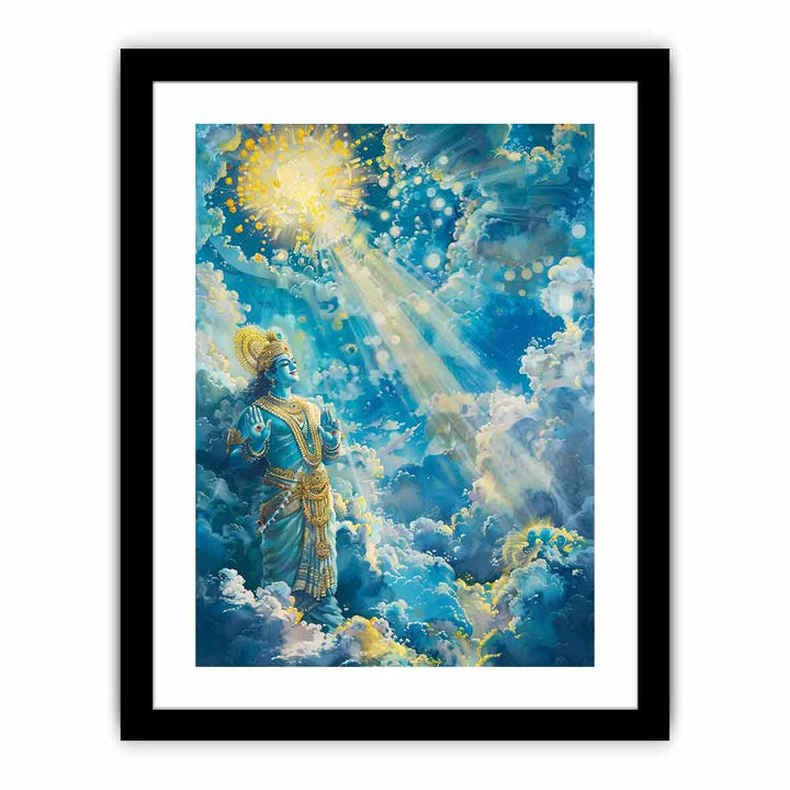 Lord Vishnu  Art Print