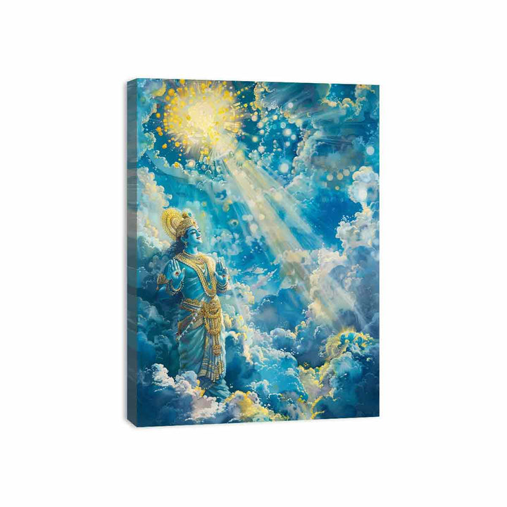 Lord Vishnu Canvas Print