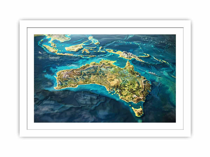 Beautiful Australia  Streched canvas