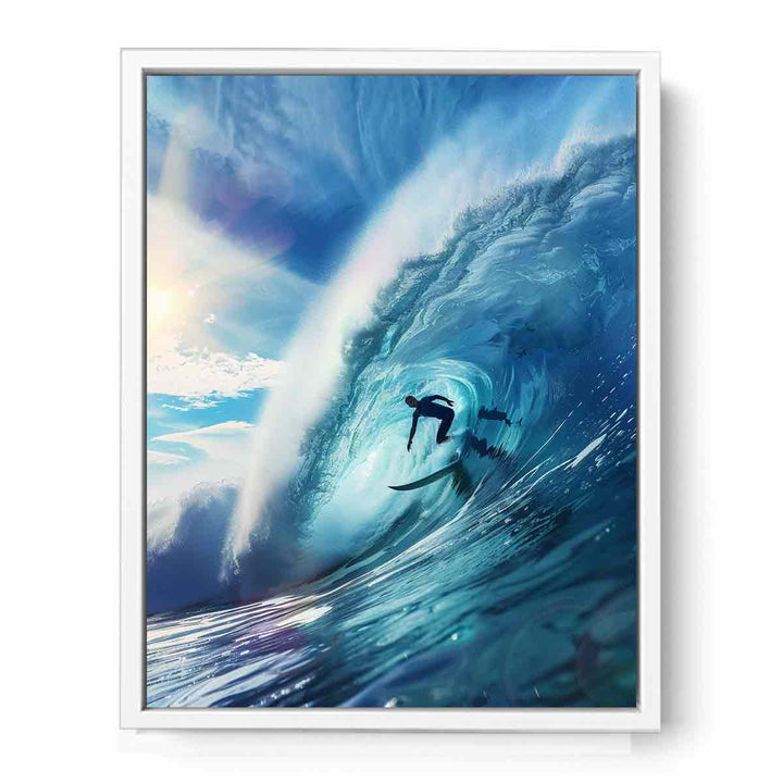 Surfer  Framed Print