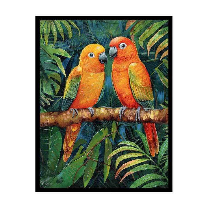 Love Birds   Painting