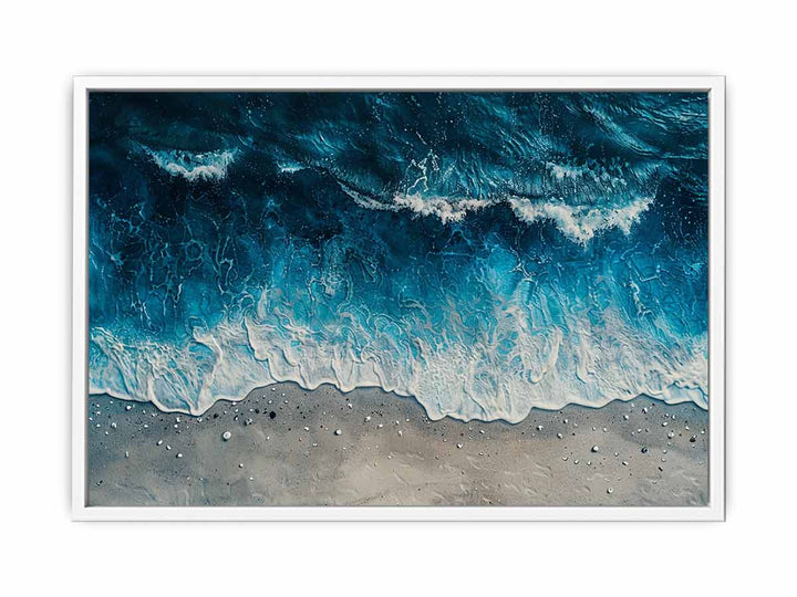 Ocean Waves  Framed Print