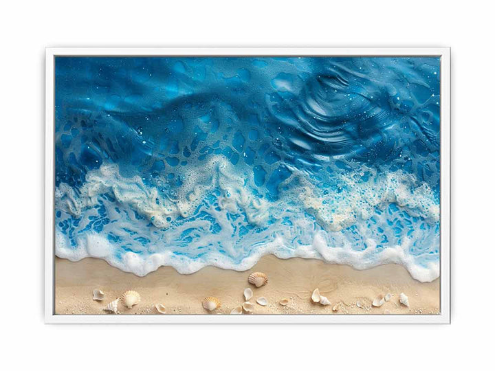 Ocean Waves  Framed Print