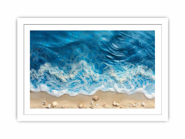 Ocean Waves  Streched canvas