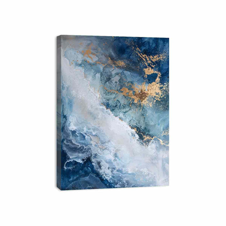 Blue Gold  Canvas Print