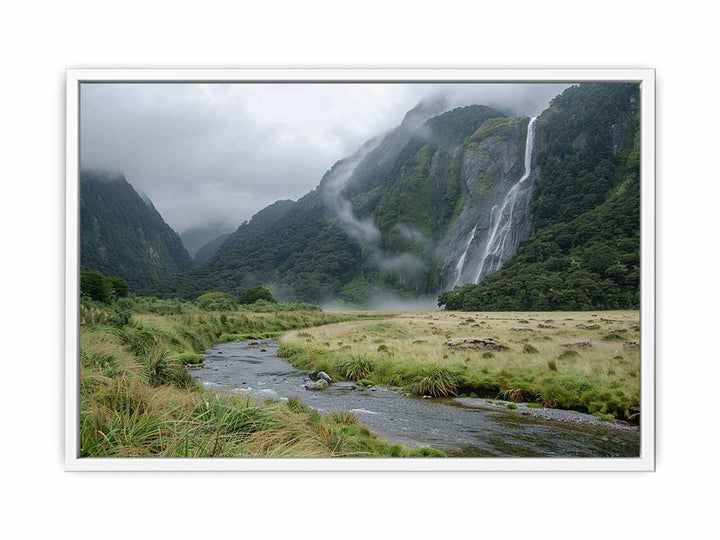 MIlford New Zealand Framed Print