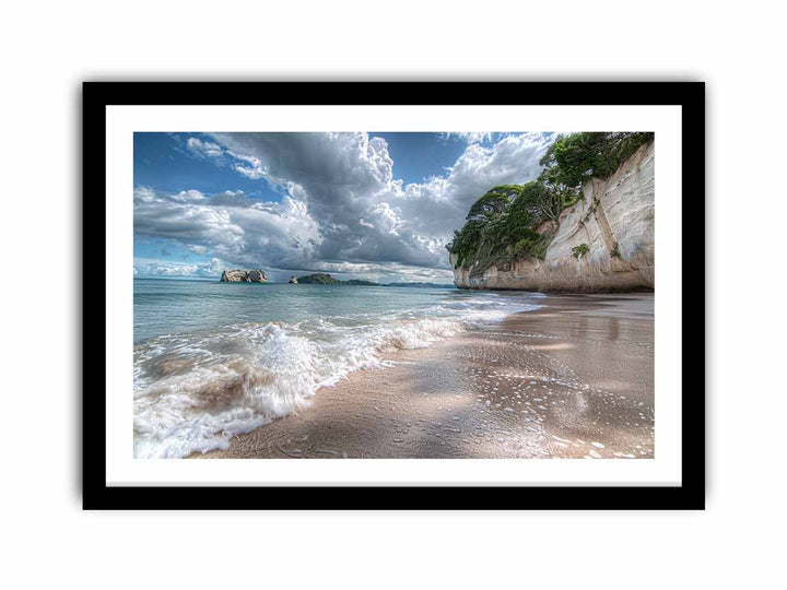 Cathedral Cove New Zealand  Art Print