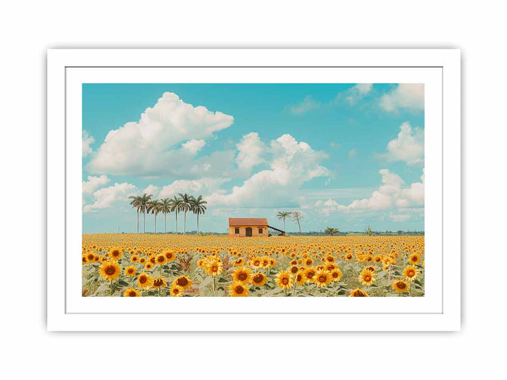 Isolated Home  Streched canvas