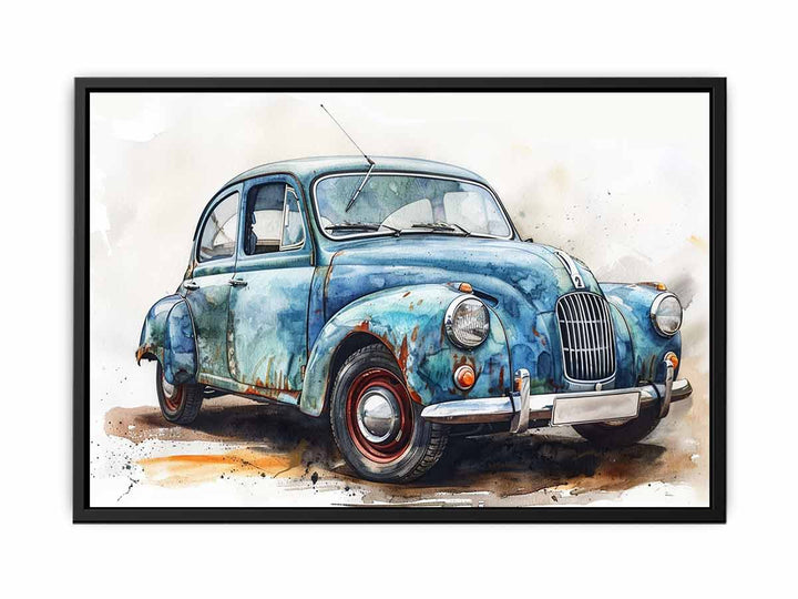 Morris Minor  Painting